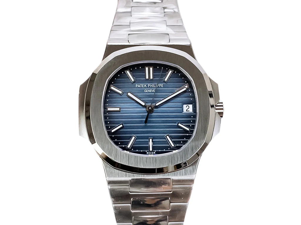 Nautilus Stainless Steel with Blue Dial (40mm)