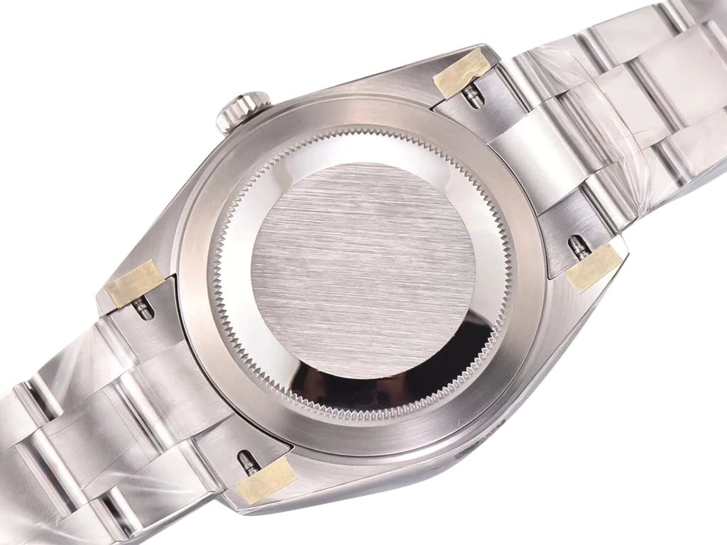 Datejust 41 Stainless Steel on Oyster with White Dial and Fluted Bezel