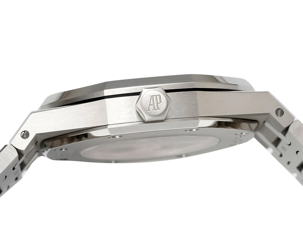 Royal Oak Stainless Steel Openworked Double Balance Wheel (41mm)