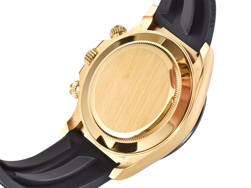 Cosmograph Daytona Yellow Gold Oysterflex with Champagne Dial