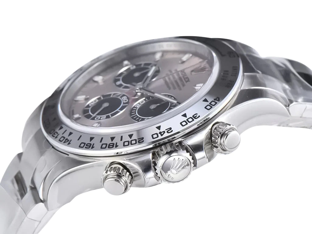 Cosmograph Daytona Stainless Steel with Grey Sunburst Dial