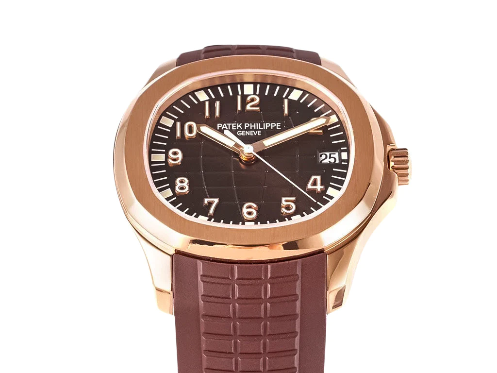 Aquanaut Rose Gold with Chocolate Dial (40mm)