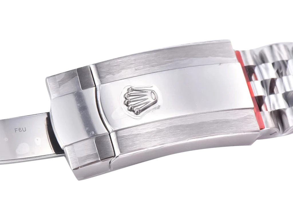 Datejust 36 Stainless Steel on Jubilee with White Dial (Roman Numerals) and Fluted Bezel