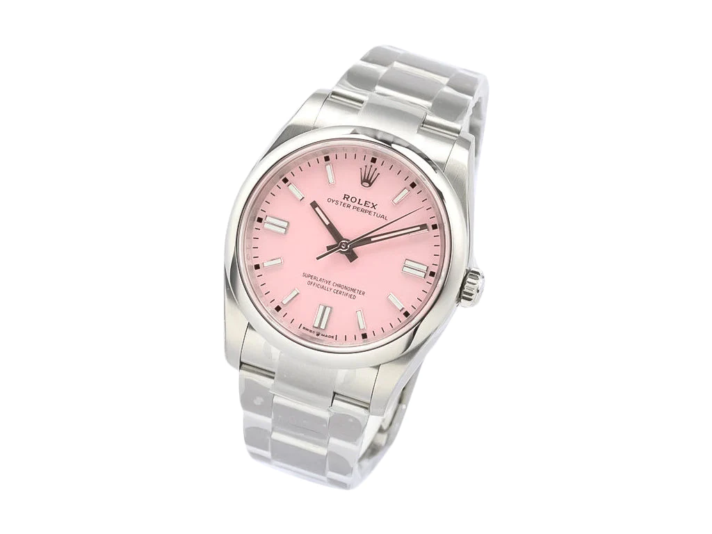 Oyster Perpetual 36 Stainless Steel with Pink Dial