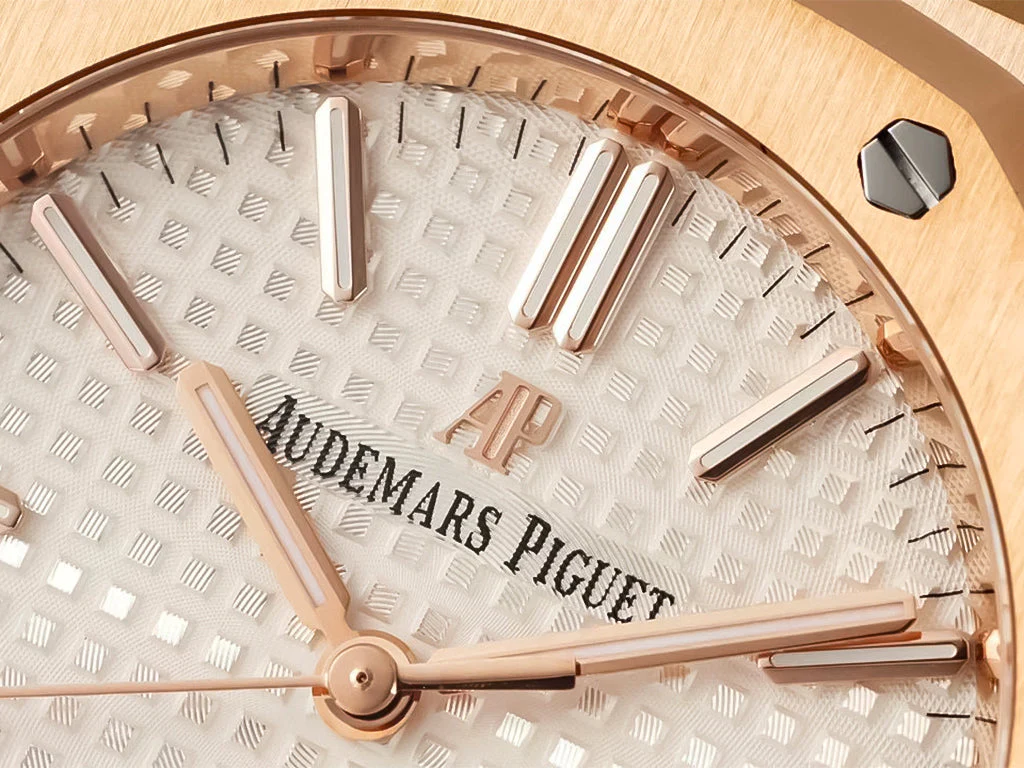 Royal Oak Pink Gold with Silver Dial (37mm)