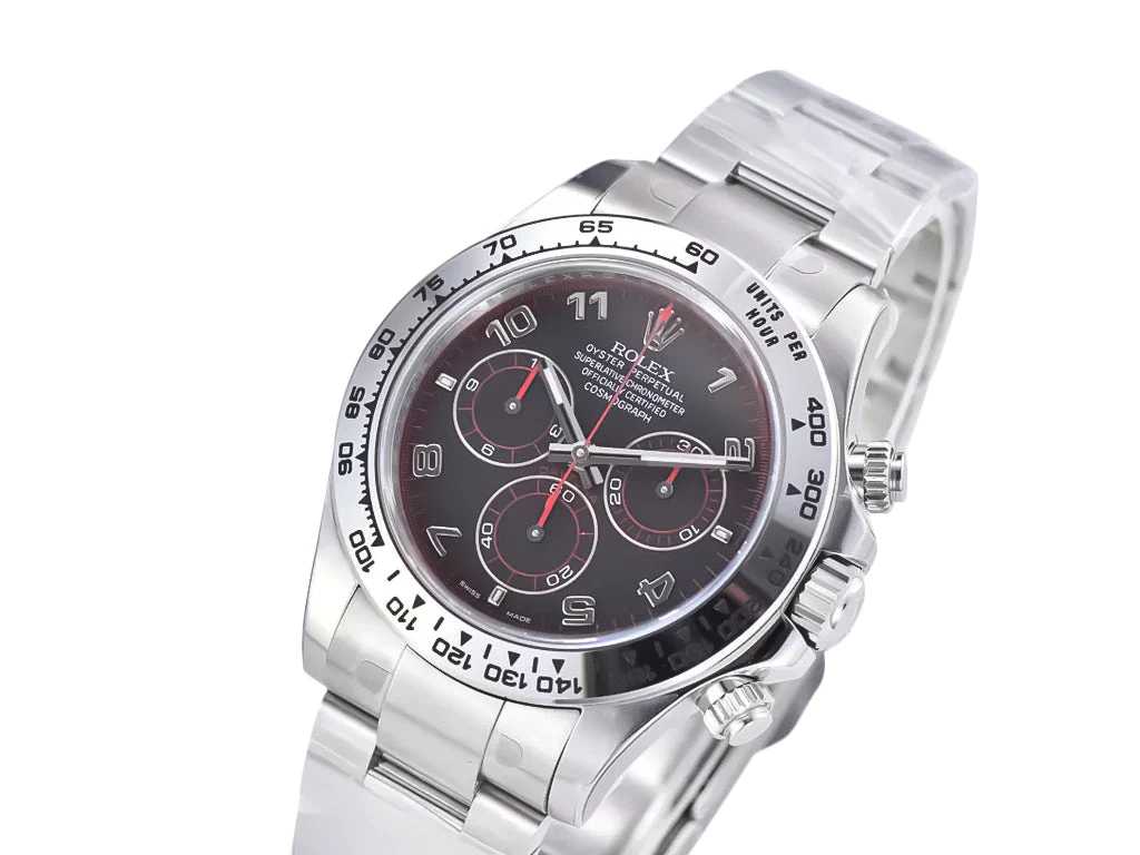 Cosmograph Daytona Stainless Steel with Matte Black 'Racing Dial'