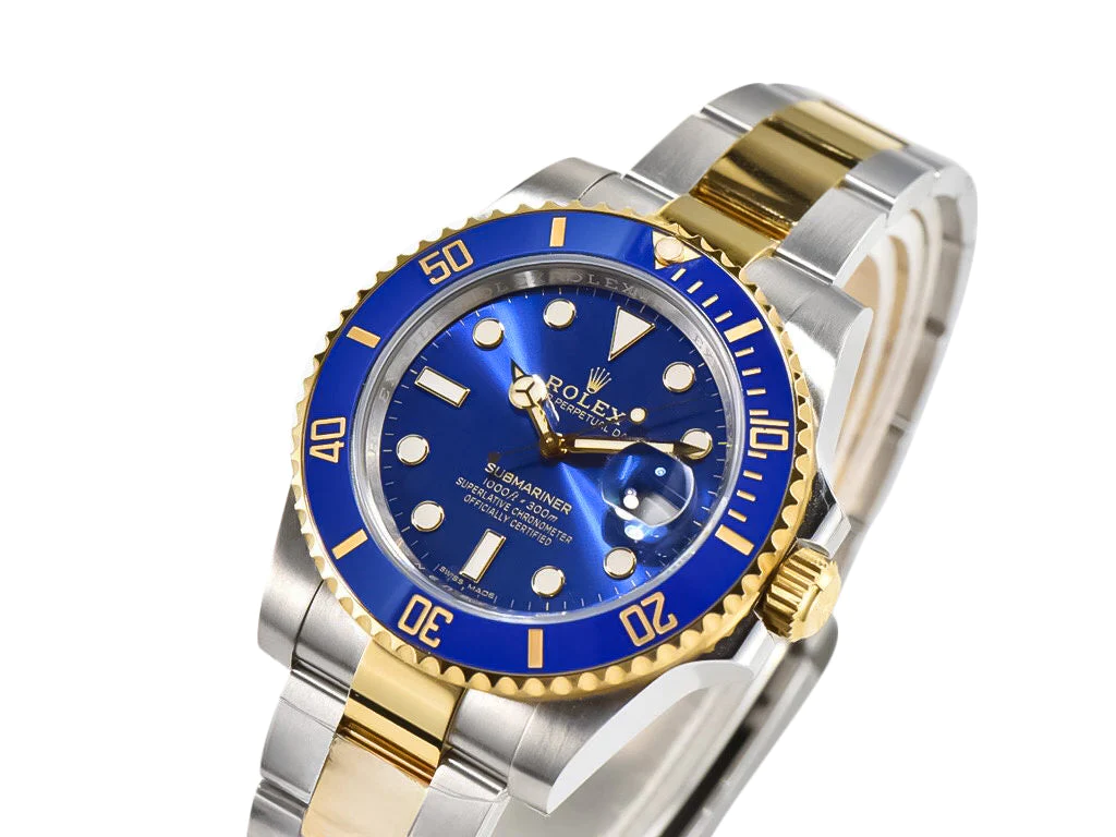 Submariner Date 'Two Tone' Yellow Gold and Stainless Steel 'Bluesy' with Blue Dial