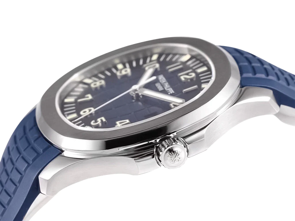 Aquanaut Stainless Steel 'Jumbo' with Blue Dial (42mm)