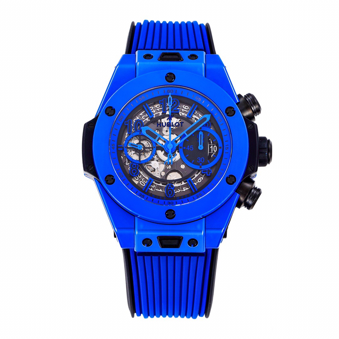 BIG BANG Unico Blue Ceramic Case with Black Dial (45MM)