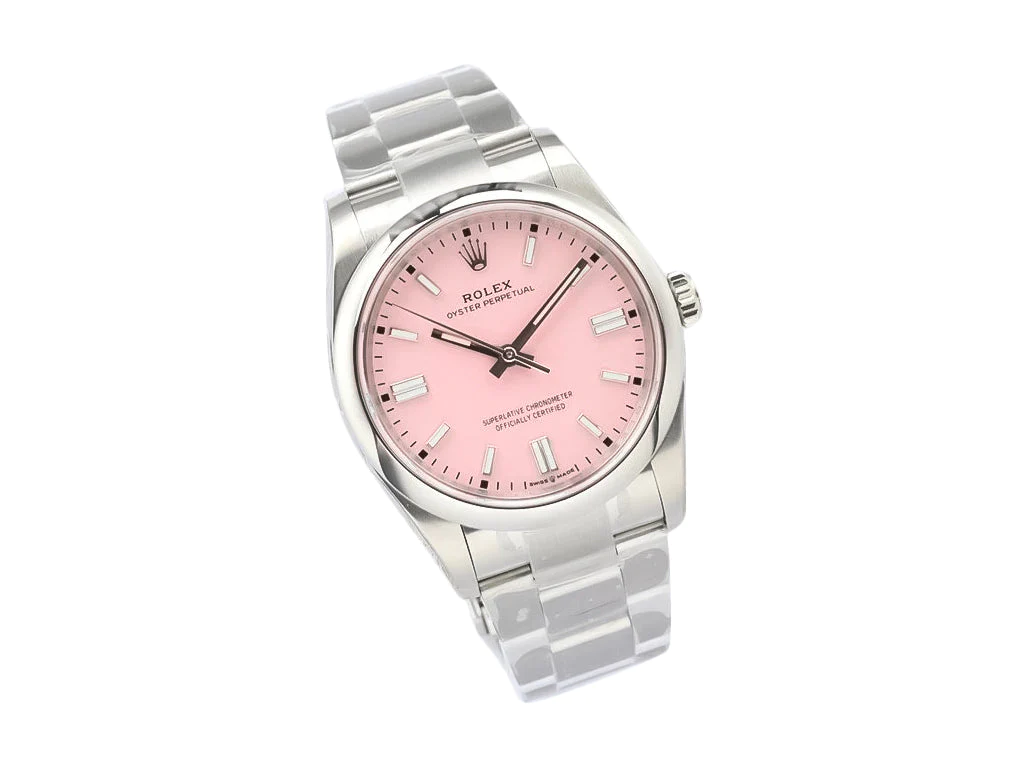 Oyster Perpetual 36 Stainless Steel with Pink Dial