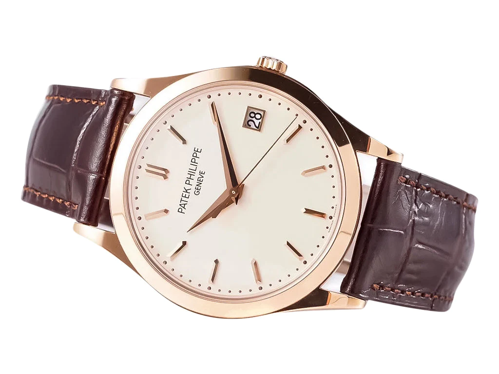 Calatrava Rose Gold with Ivory Dial (38mm)