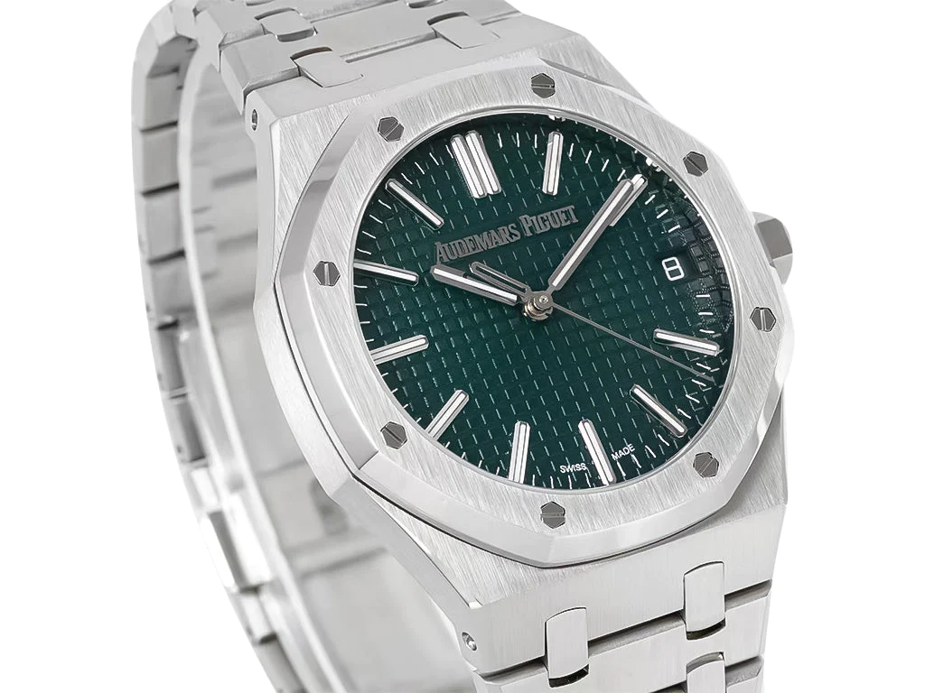 Royal Oak Stainless Steel '50th Anniversary' with Green Dial (41mm)