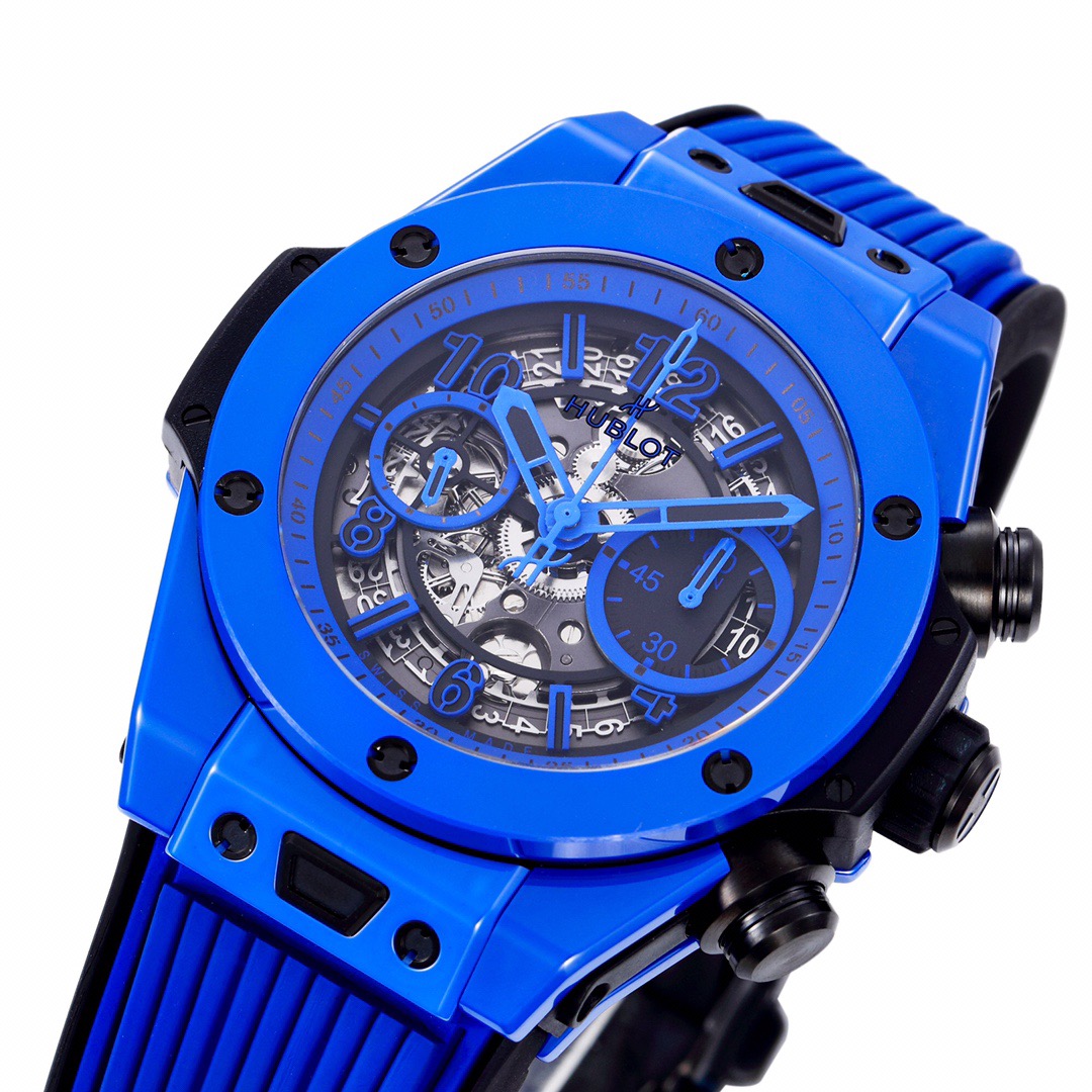 BIG BANG Unico Blue Ceramic Case with Black Dial (45MM)