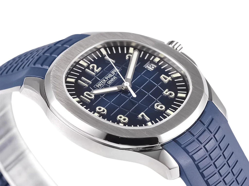 Aquanaut Stainless Steel 'Jumbo' with Blue Dial (42mm)