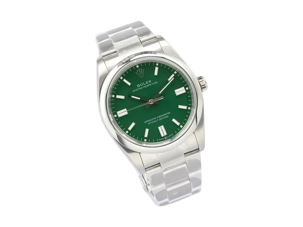 Oyster Perpetual 36 Stainless Steel with Green Dial