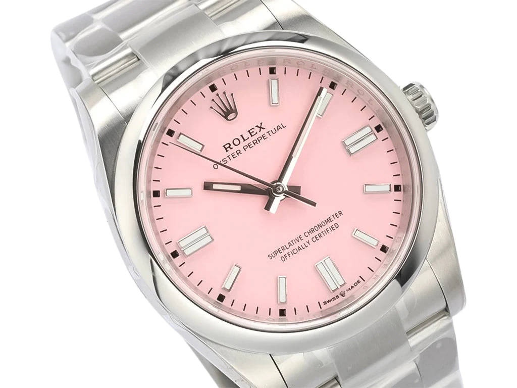 Oyster Perpetual 36 Stainless Steel with Pink Dial