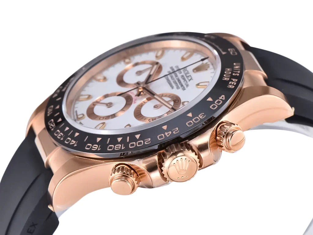 Cosmograph Daytona Rose Gold Oysterflex with Ivory Dial