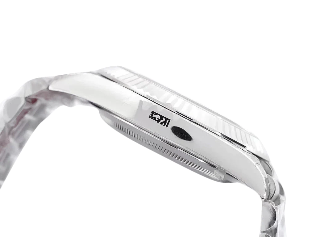 Day-Date 40 White Gold 'President' with Blue Dial (Roman Numerals) and Fluted Bezel