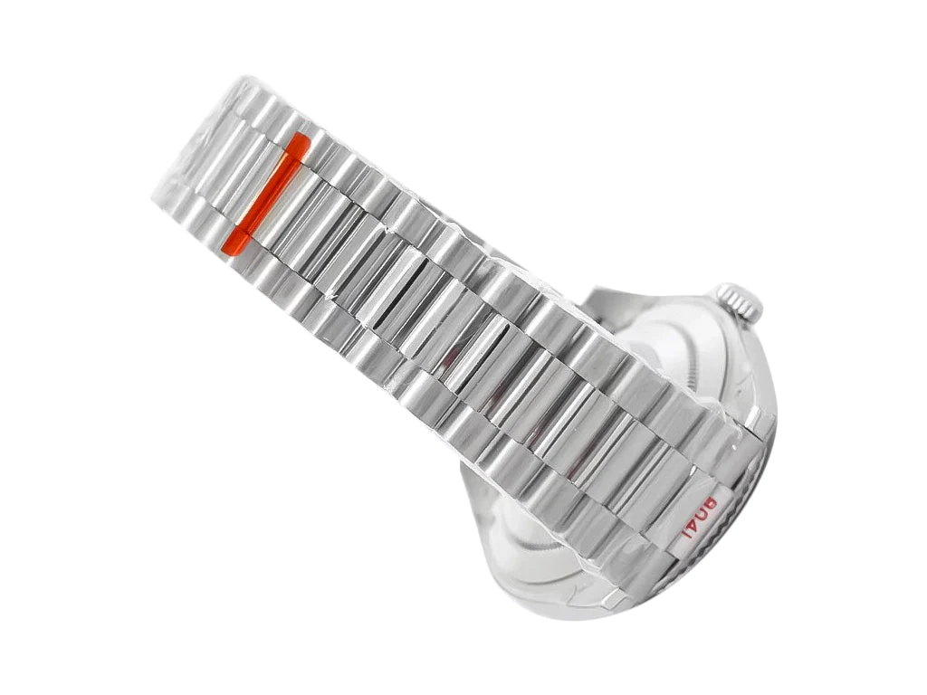 Day-Date 40 Platinum 'President' with Ice Blue Diamond Dial and Smooth Bezel