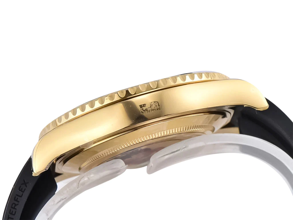 Yacht-Master Yellow Gold on Oysterflex with Black Dial (42mm)