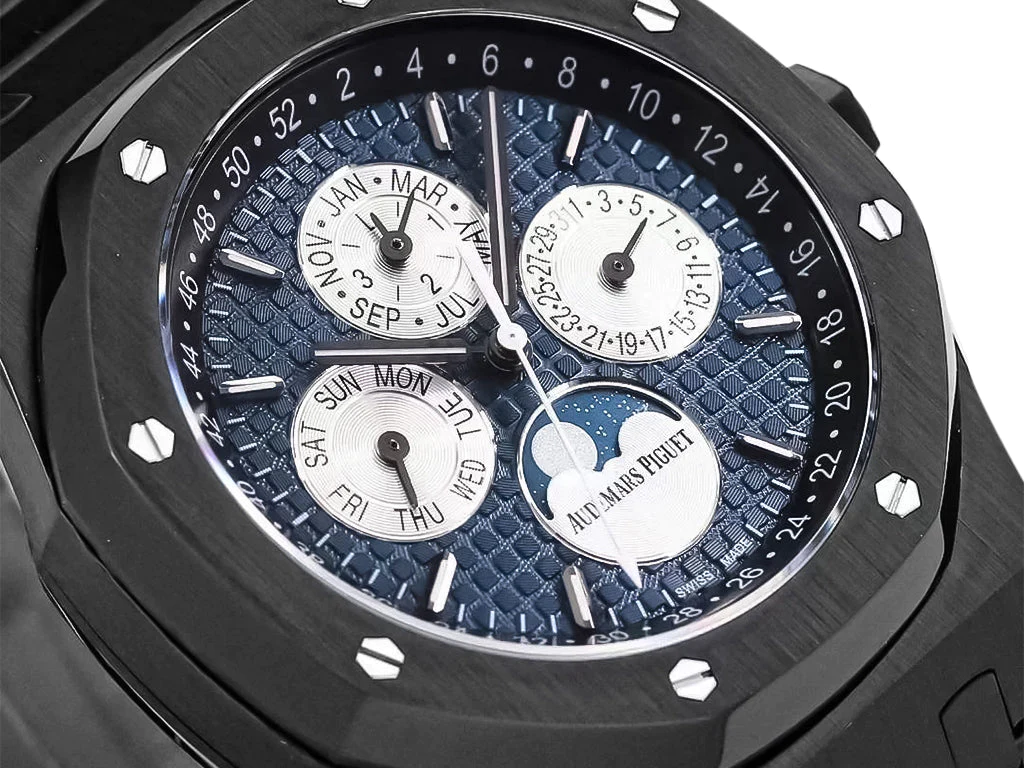 Royal Oak 'Perpetual Calendar' Ceramic with Blue Dial (41mm)