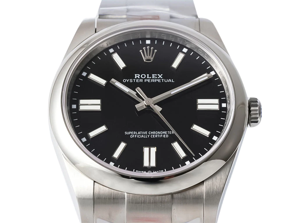 Oyster Perpetual 41 Stainless Steel with Black Dial
