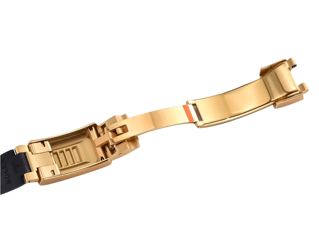 Yacht-Master Yellow Gold on Oysterflex with Black Dial (42mm)