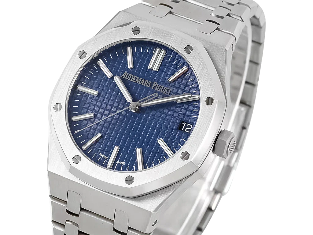 Royal Oak Stainless Steel '50th Anniversary' with Blue Dial (41mm)