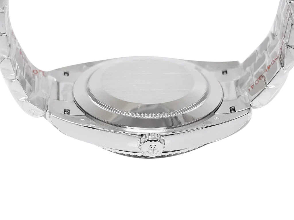 Day-Date 40 White Gold 'President' with Grey Dial and Fluted Bezel