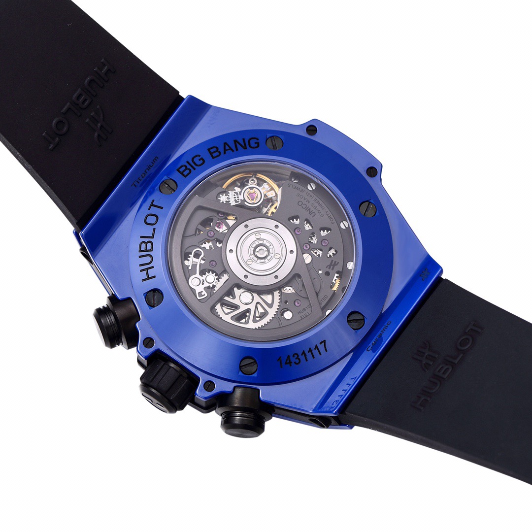 BIG BANG Unico Blue Ceramic Case with Black Dial (45MM)