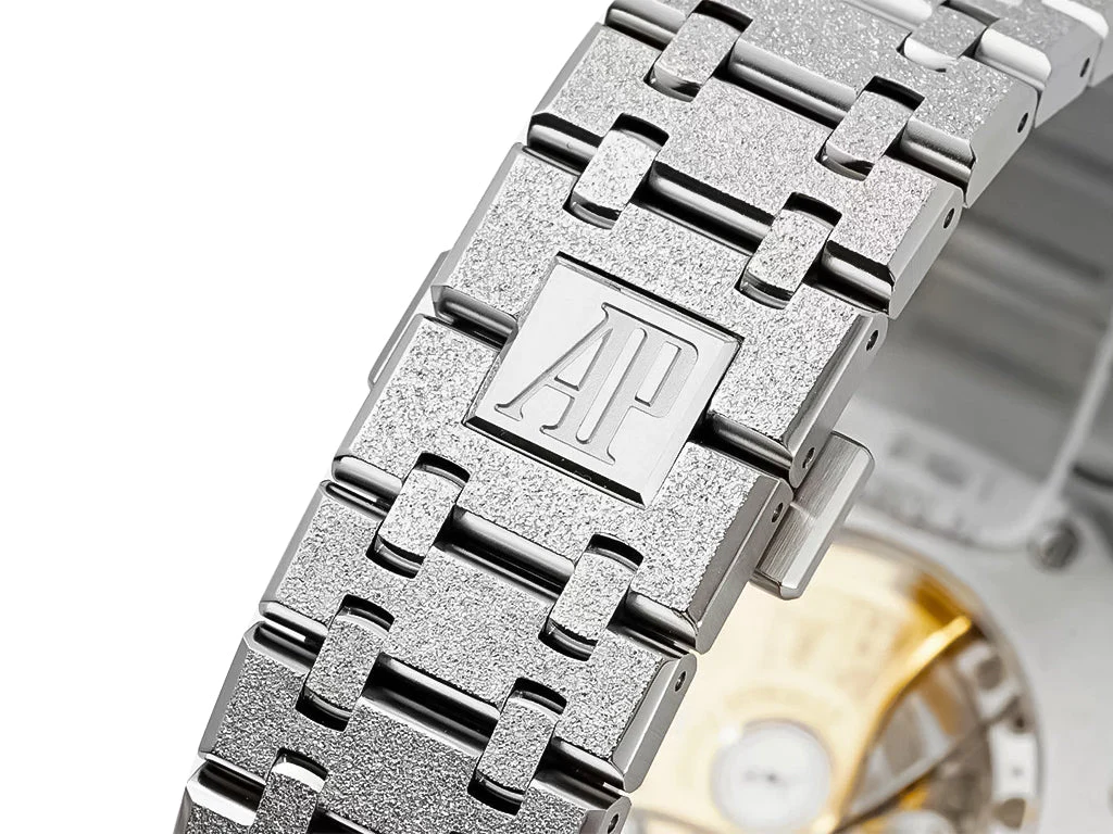 Royal Oak Frosted Stainless Steel with Grey Dial (41mm)