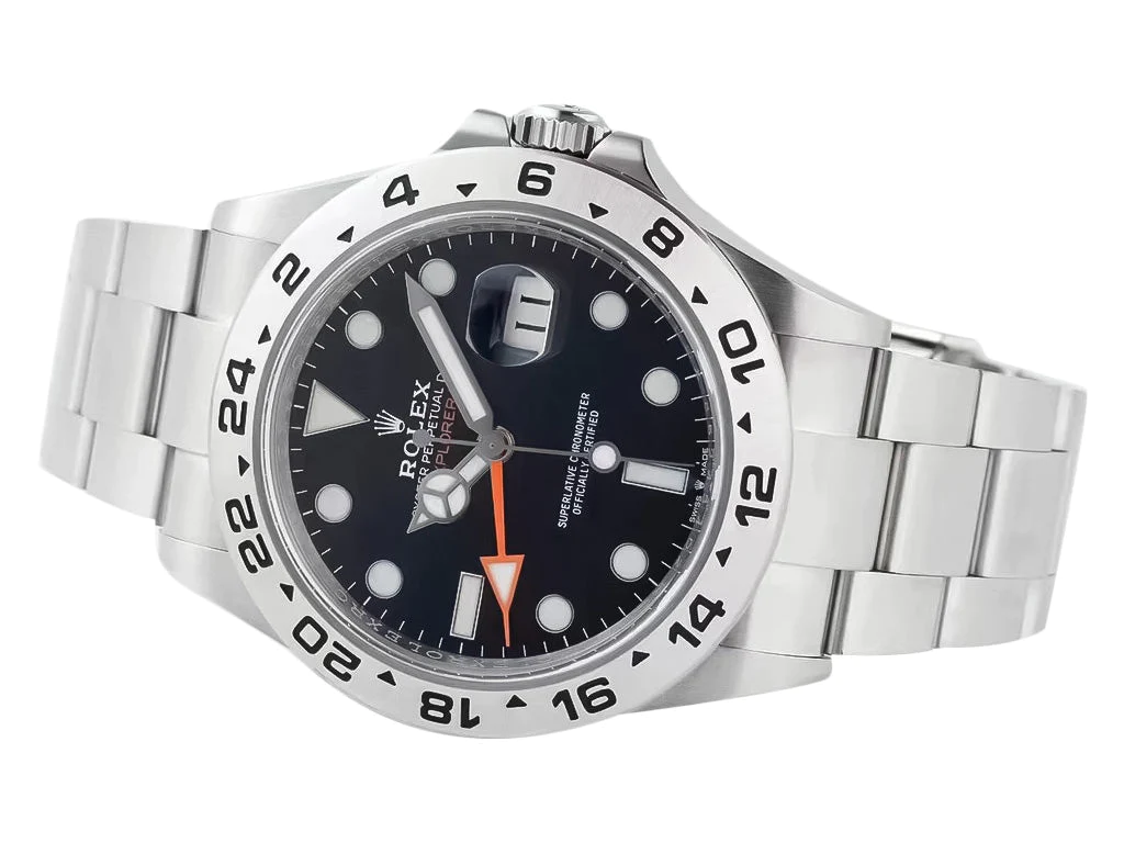 Explorer II Stainless Steel with Black Dial (42mm)