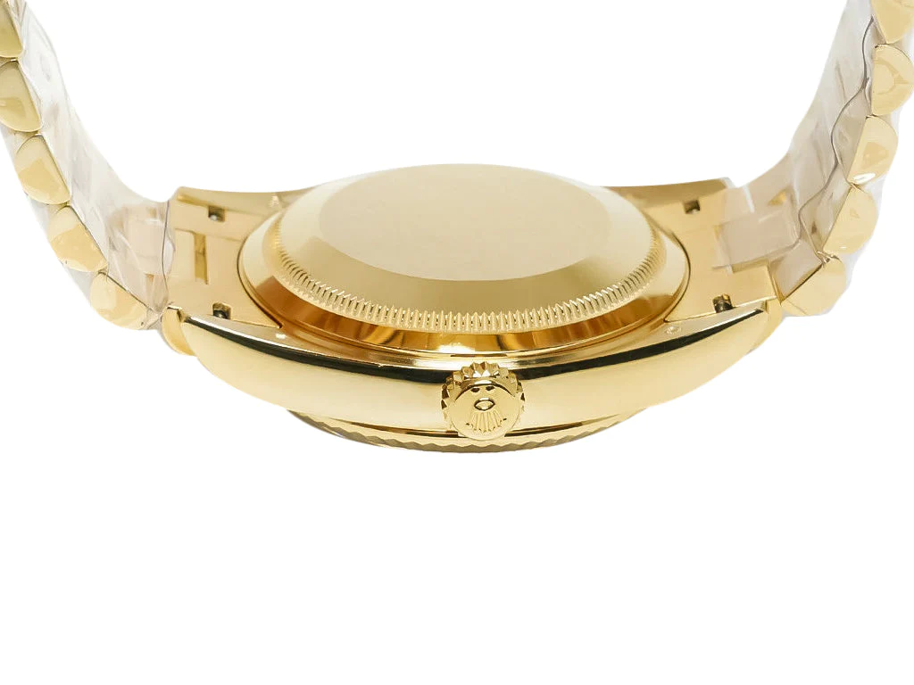 Day-Date 36 Stainless Steel 'President' with Silver Dial and Diamond Bezel