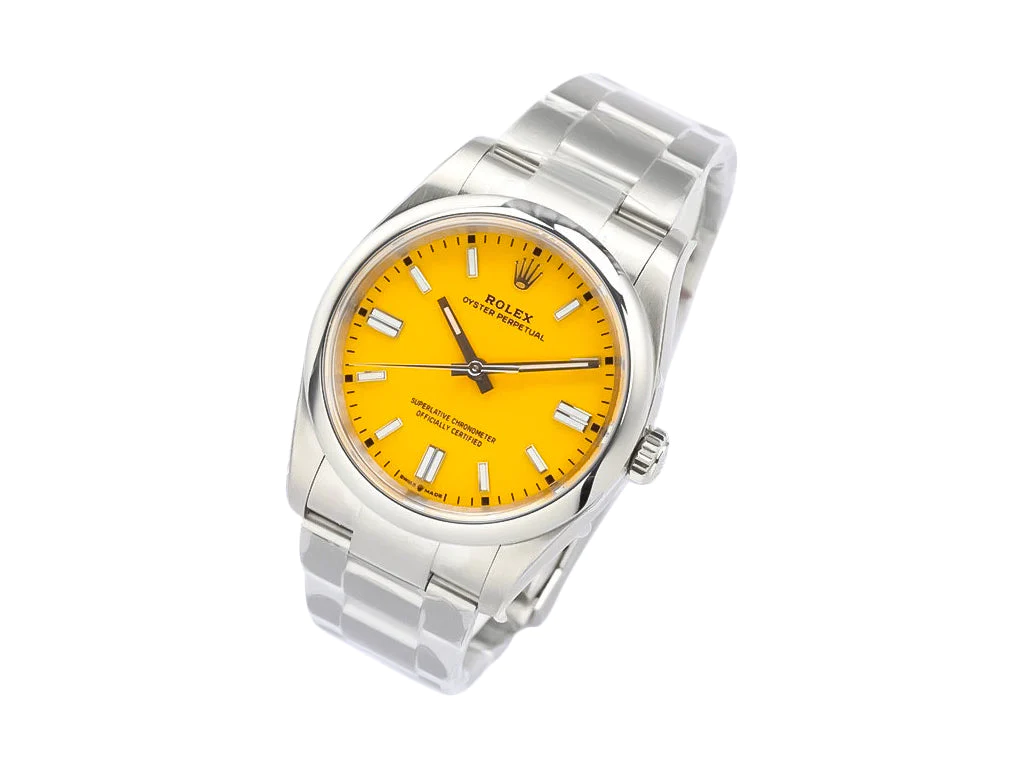 Oyster Perpetual 36 Stainless Steel with Yellow Dial