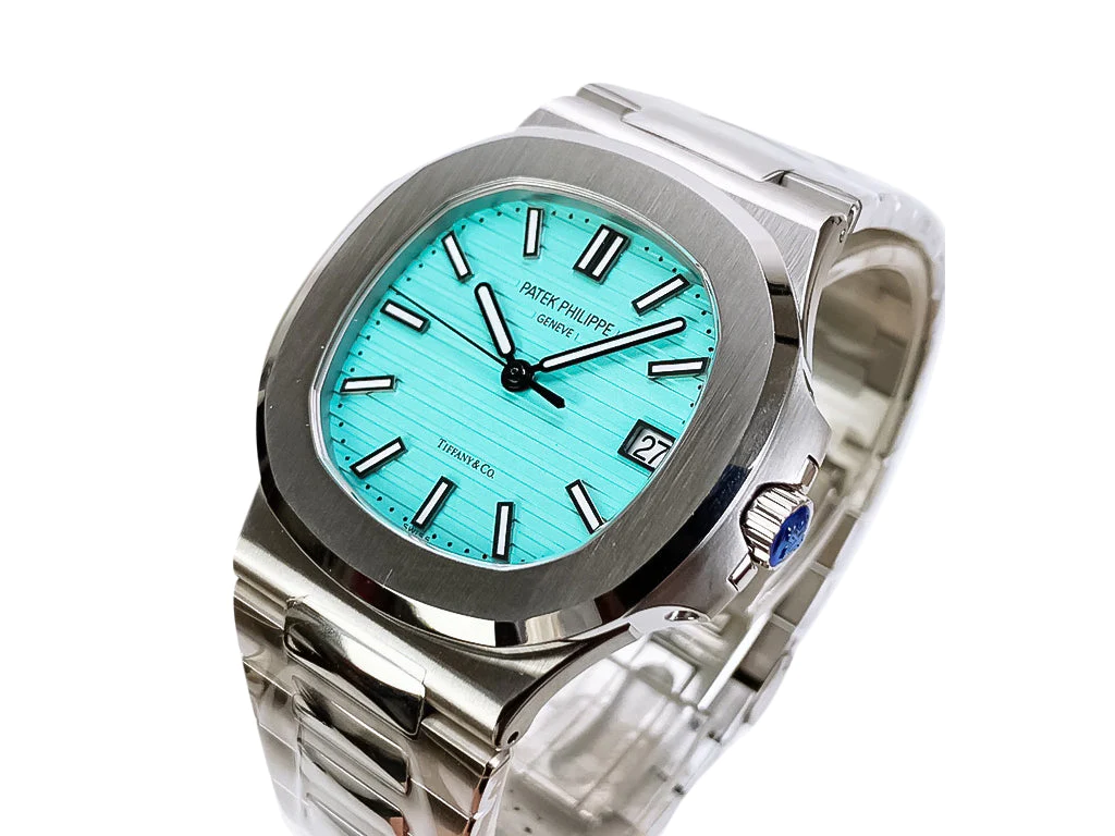 Nautilus Stainless Steel 'Tiffany' with Tiffany Blue Dial (40mm)