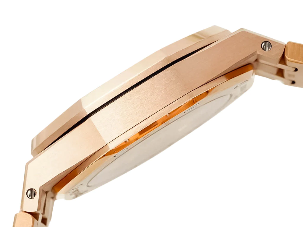 Royal Oak Pink Gold with Silver Dial (37mm)