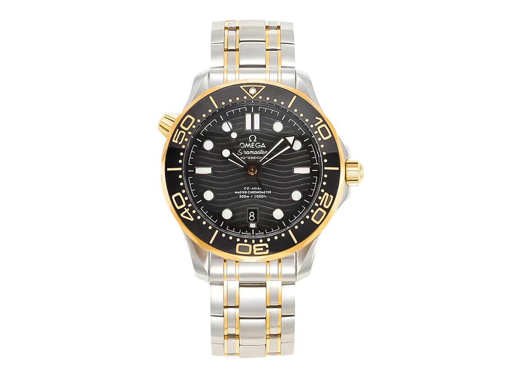 Seamaster Diver 300 Two Tone with Black Dial (42mm)