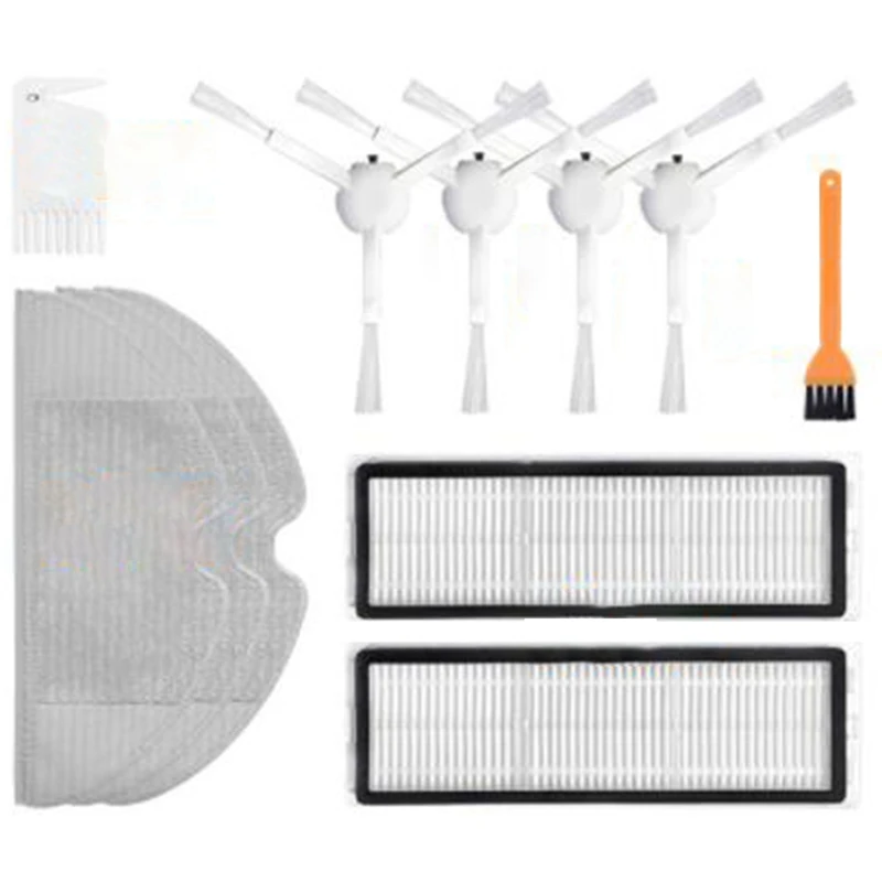 Hepa Filter Main Brush Side Brush For Xiaomi Mijia 1C 1T Stytj01Zhm Vacuum Cleaner Accessories