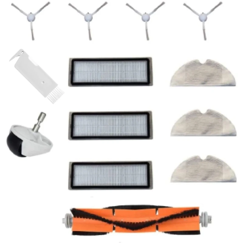 Side Brush Rags Hepa Filter Rolling Brush Accessories Suitable For Xiaomi 1C Sweeping Robot