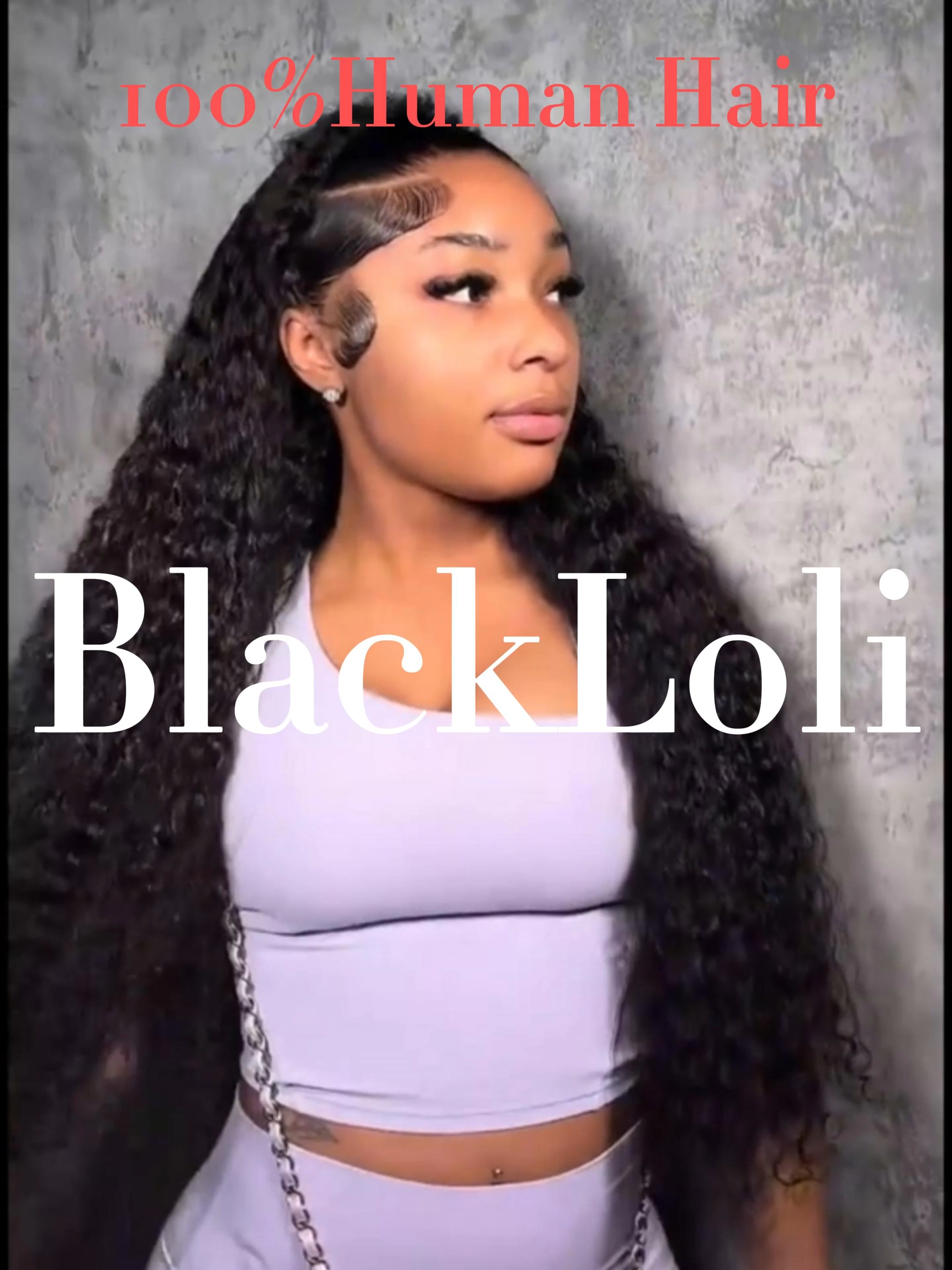 BL 200% Density Brazilian Virgin Human Hair Water Wave Lace Front Wigs Transparent HD 13x4 Lace Frontal Wigs Deep Wave 100% Real Human Hair Wigs Remy Virgin Hair Natural Color