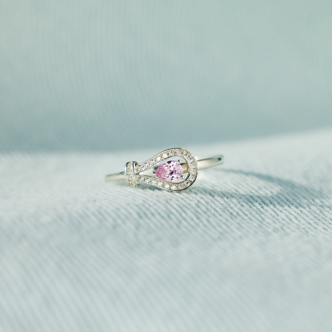 Our Love Pavé Knot Ring