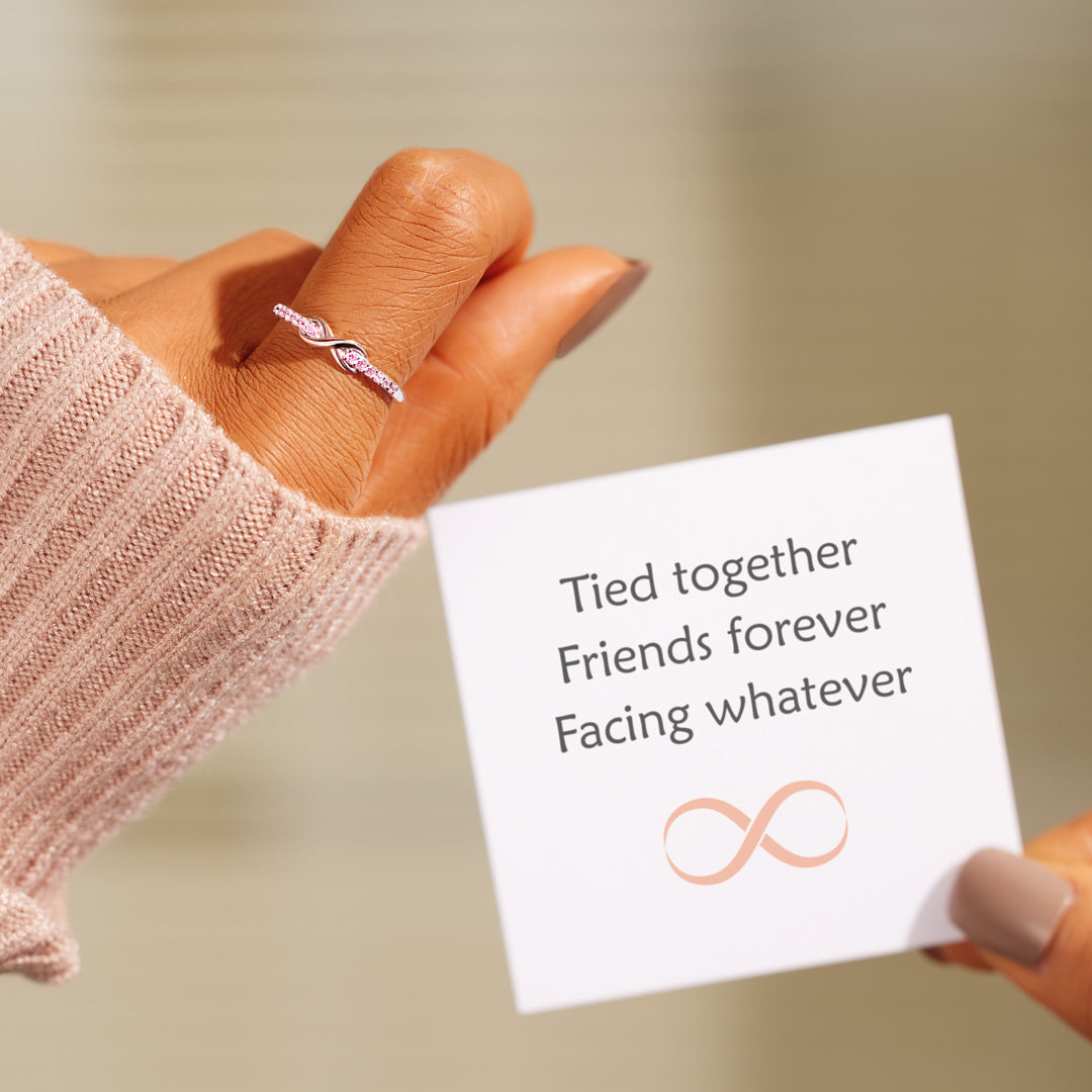 Friends Forever Infinity Ring
