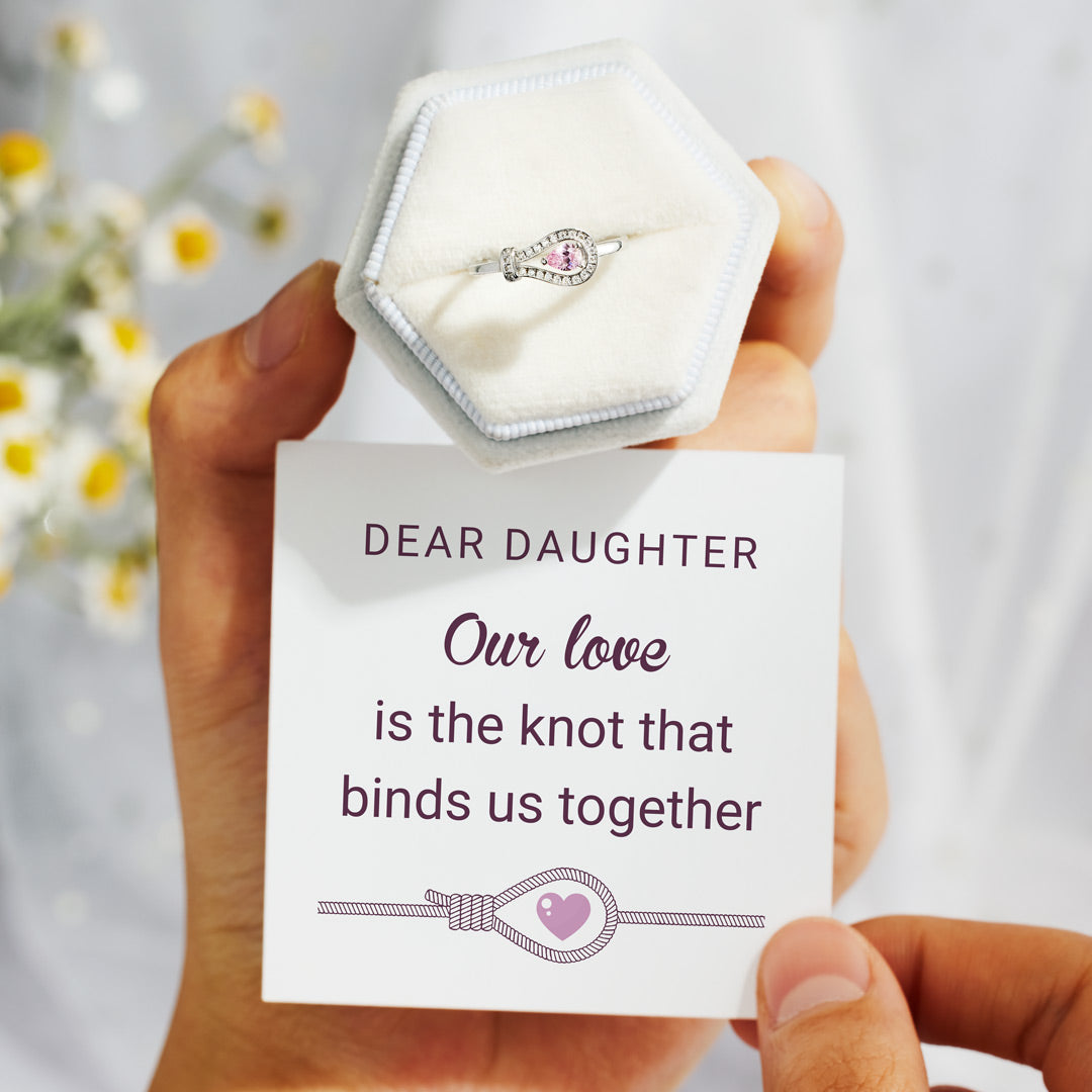 Our Love Pavé Knot Ring