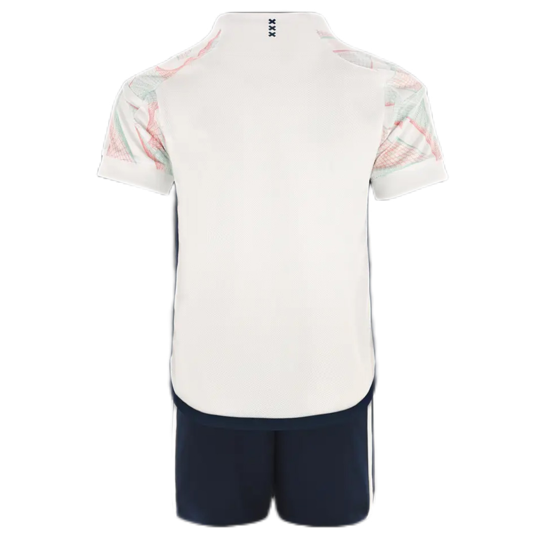 Kids Ajax Away Jersey Kit 2023/24