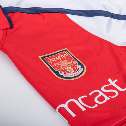 Arsenal Bergkamp #10 Retro Jersey Home 2000/01