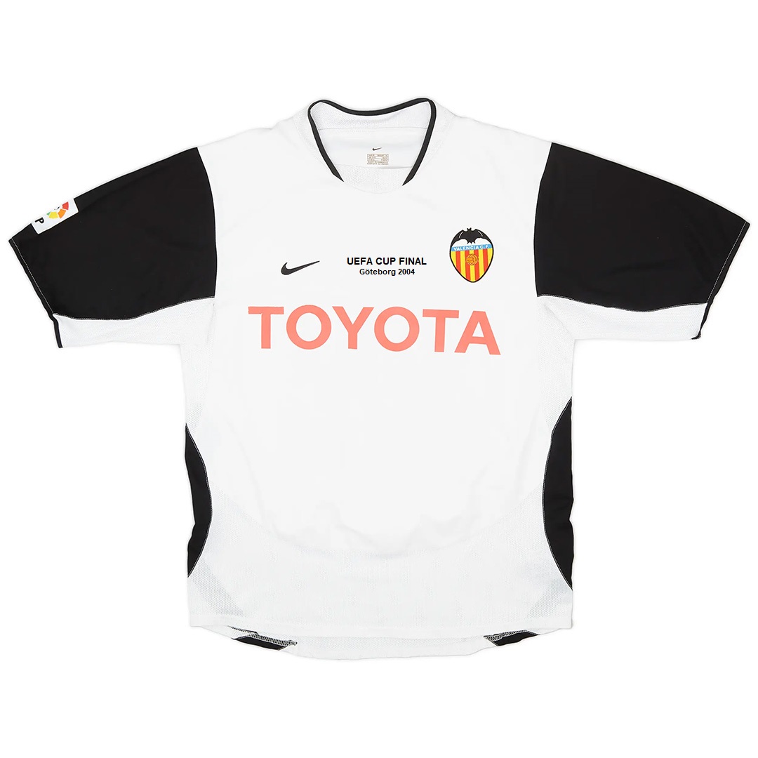 Valencia Retro Jersey Home 2003/04