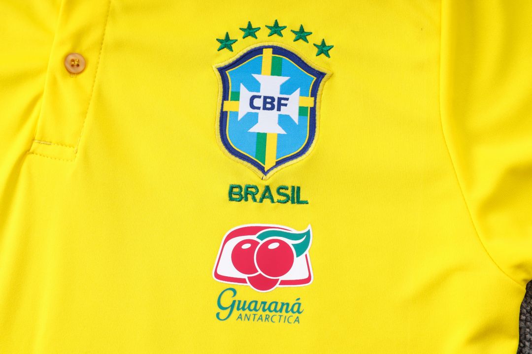 Brazil Polo Shirt Yellow 2022/23