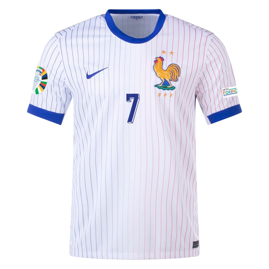 [Super Replica] GRIEZMANN #7 France Away Jersey Euro 2024