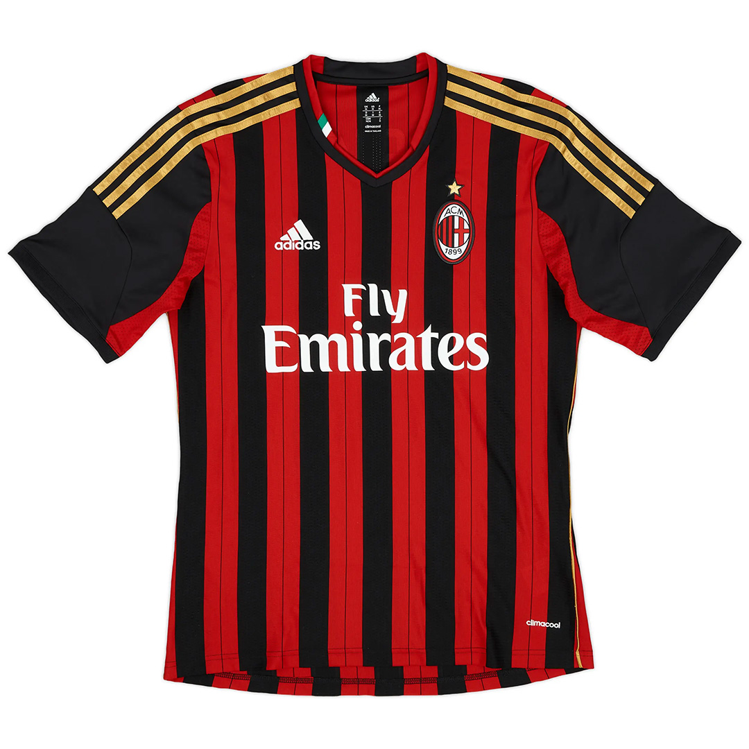 KAKA' #22 AC Milan Retro Jersey Home 2013/14