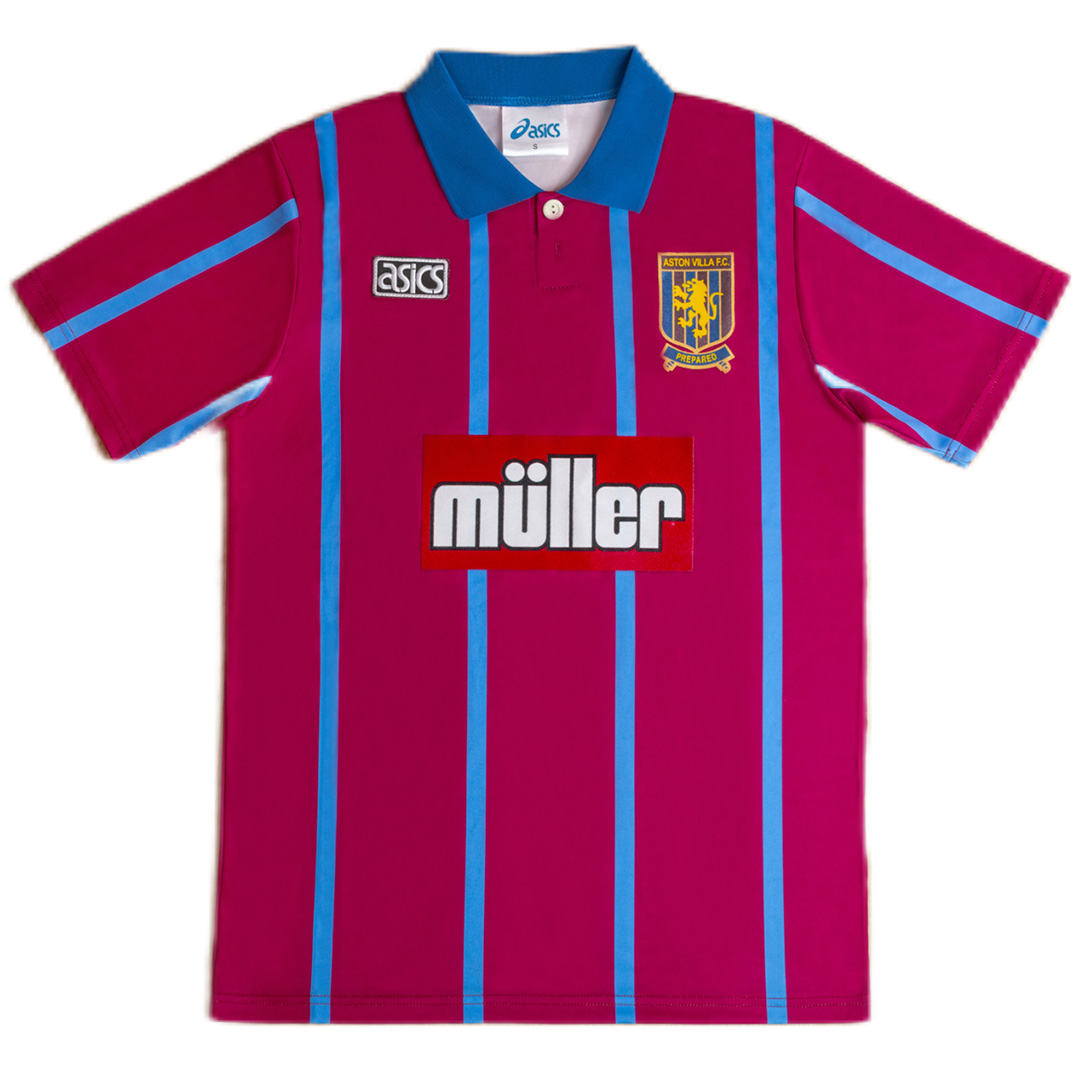 Aston Villa Retro Jersey Home 1993/95